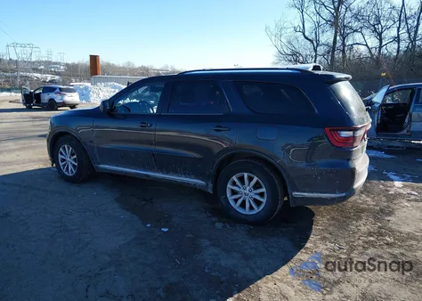 2014 Dodge Durango Sxt from USA, damaged, VIN 1C4RDJAG3EC370460